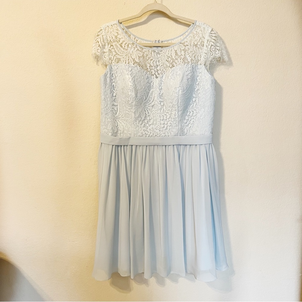 JJs House Light Blue Lace Dress
